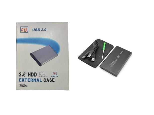 &u+ CASE DISCO NOTEBOOK USB 2.0 ALUMINIO  (194)